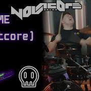 BITE ME Nightcore Version Murder Drones Novacore Drums Cover