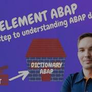 Data Element SAP ABAP Dictionary ABAP
