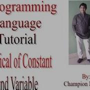 C Programming Language Tutorial 7 Practical Of Constants And Variables