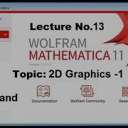 Graphics In Mathematica Mathematica Tutorial Use Of Plot Command Lecture 13