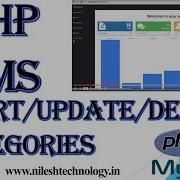 8 CMS Admin Insert Update Delete Categories CMS Project Tutorial PHP And MySQL 2020
