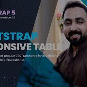 Data Table In Bootstrap Data Tables Bootstrap 5 Class 06