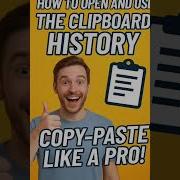 How To Open And Use The Clipboard History Copy Paste Like A Pro