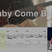 Player Baby Come Back Guitar Cover With Tabs Chords