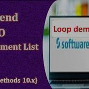 Loop Demo By Using Append To Document List In Webmethods Loop Example Use Iteration Variable