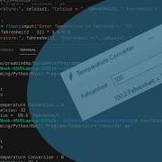 How To Create Temperature Converter App Using Python 5thpythonproject