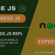 Node Js Tutorial 06 Modules In Node Js CommonJS And ES Modules