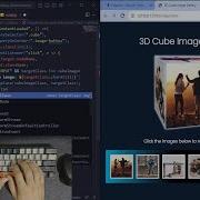 ASMR Programming How To Create 3D Image Gallery In HTML CSS And Javascript