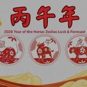 What 2026 Means For Rat Ox Tiger Red Horse Red Goat 赤馬紅羊劫 Signs