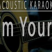 I M Yours Jason Mraz Acoustic Karaoke