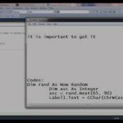 Generating Random Letters In VB 2010