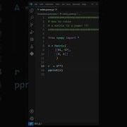 How To Raise A Matrix To A Power Python
