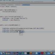 Java Pixel Paint 4 Options Window
