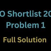 IMO Shortlist 2012 A1 Full Solution