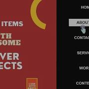 CSS Creative Menu Hover Effects Html5 CSS3 Tutorial