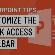 PowerPoint Quick Tip Customize The Quick Access Toolbar