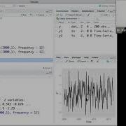 Econometrics Estimating VAR Model In R