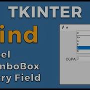How To Bind Widgets In Tkinter Python And Tkinter GUI