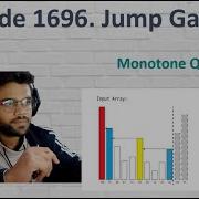 Leetcode 1696 Jump Game VI Monotone Queue