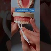 Demo How To Floss Pick Properly