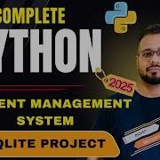 Student Management System Using Python SQLite Database Full CRUD App