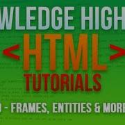 How To Program In HTML 9 Defined Lists Entities Symbols And IFrames