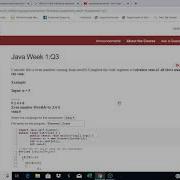 NPTEL Java Programming Week 1 Programming Solutions 2020