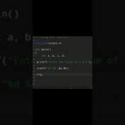 41 C Language Programming Coding Exercise42 Shorts Programming Coding