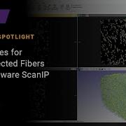 Centerlines For Disconnected Fibers In Simpleware ScanIP S 2021 06