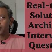 Real Time Solution Architect Interview Question FAANG Key Cloud Service Providers