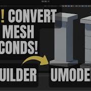 Wait Convert Your Probuilder Mesh In Seconds