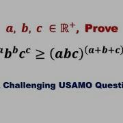 A Very Intelligent Method You Ve Never Seen Before USAMO Question