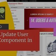 React Js Tutorial 80 How To Update User Profile Component In ReactJs E Commerce Site