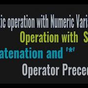Operator Precedence And Handling Numbers And Strings In Python