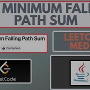 Leetcode 931 Minimum Falling Path Sum Medium Java Solution