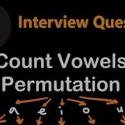 Count Vowels Permutation Dynamic Programming Leetcode 1220 Python