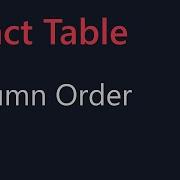 React Table Tutorial 15 Column Ordering