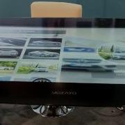 DSE 2015 Mozayo Demos Touchtable With PCAP And Flush Design Plus SpinTouch Software