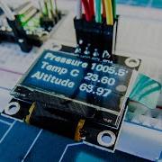 BMP180 Датчик атмосферного давления температуры и высоты Arduino Nano Oled 128x64 0 96 I2c SSD1306