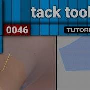 0046 Tack Tool In Clo3D