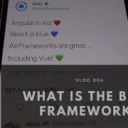 What Is The BEST JAVASCRIPT FRAMEWORK