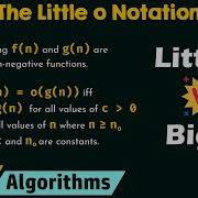 The Little O Notation