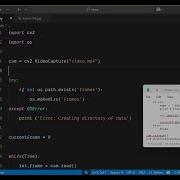 Python 3 OpenCV Script To Extract Frames From MP4 Video And Save It As PNG Image Files In Terminal