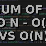 Java Sum Of Numbers From 1 To N Two Ways Which One Is Best