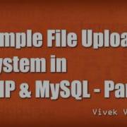 Simple File Upload System In PHP MySQL Part 8 8
