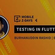 Burhanuddin Rashid Testing In Flutter