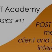 PHP11 Easy PHP Tutorial Lesson POST GET Methods Client With Server Interaction