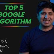 Top 5 Google Algorithms Updates Panda Penguin Page Layout Hummingbird RankBrain Ko Janiye