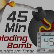 45 Min Exploding Countdown Timer