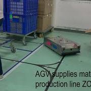 AGV INDUSTRIAL LINE FOLLOWER ROBOT AEH FACTORY ARV